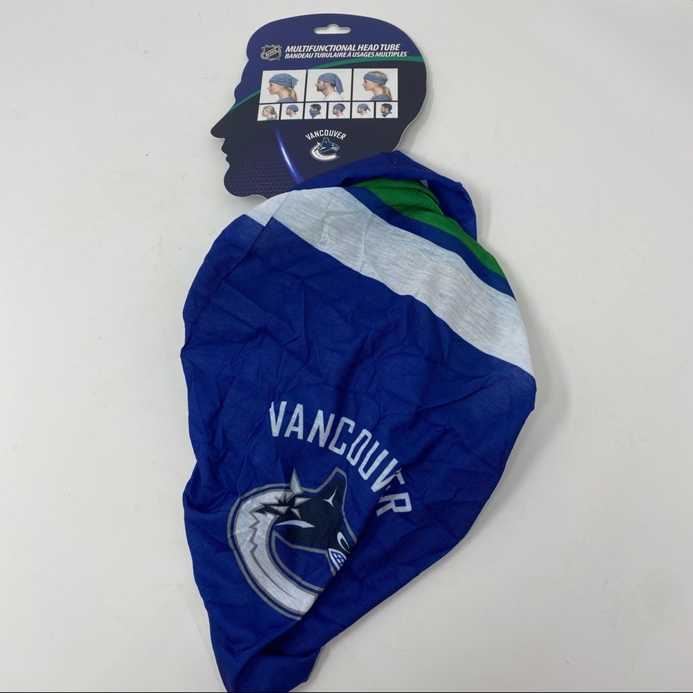 NHL Vancouver Canuck face cover neck gaiter